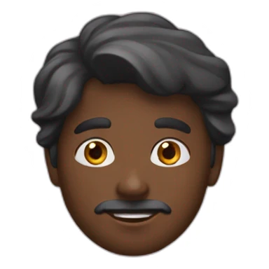 Garçon noir éclair  sticker