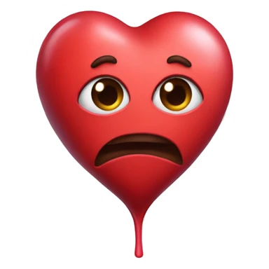 Coeur sucette sticker