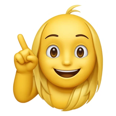 google style emoji, pointing with fingers to the side like "eheh" sticker