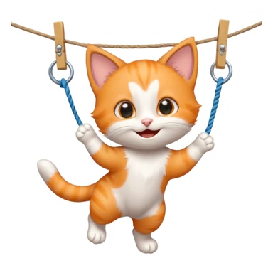 Make fun of the hang in there kitten  sticker