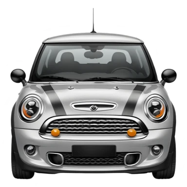 create me a mini cooper s logo emoji sticker