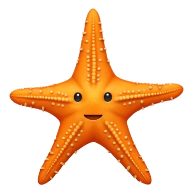 Estrella de mar normal sin rostro sticker