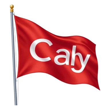 red flagg with eBay logo there sticker