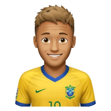 Neymar JR Brazil kit sticker