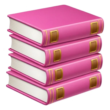 Unos libros rosas  sticker