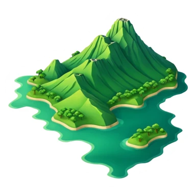 shape of taiwan island sticker