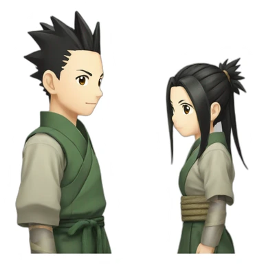 Shikamaru and Temari sticker