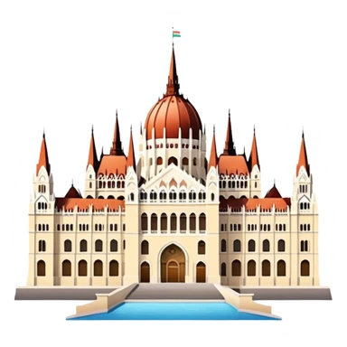 Budapest parliament emoji sticker