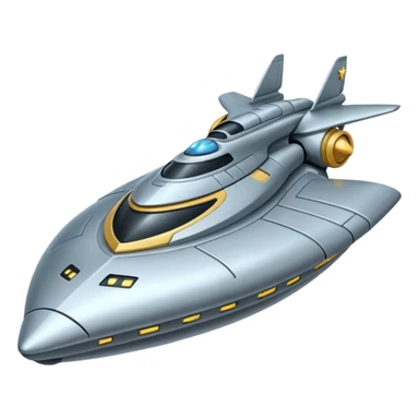 The star ship Enterprise ￼ sticker