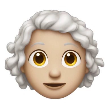Emojis qui pleure avec des cœurs dans les yeux  sticker