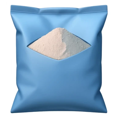 cement powder square bag sticker