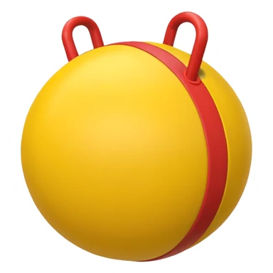 The Hopper Ball Yellow Toy sticker