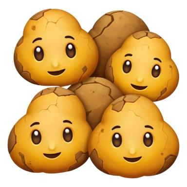 vers de terre en argile sticker