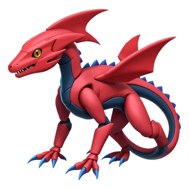 Heliolisk-Weavile-Salandit-Cyclizar-Genesect-Pokémon, full body sticker