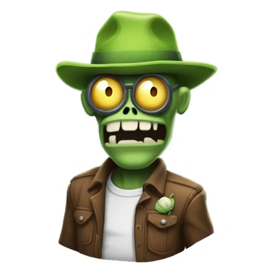 Lanzaguisantes del juego plantas contra zombies sticker