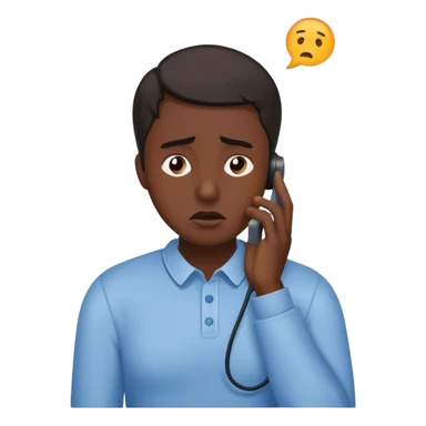 anxiety phonecall sticker