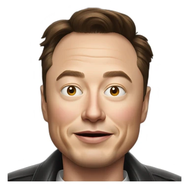elon musk like an idiot sticker