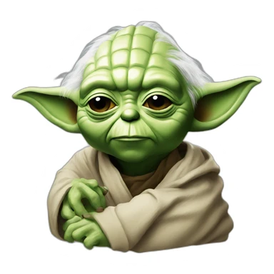 yoda smoke sticker
