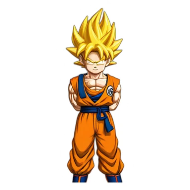 Goku super sayan sticker