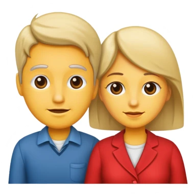 Husband and wife sticker