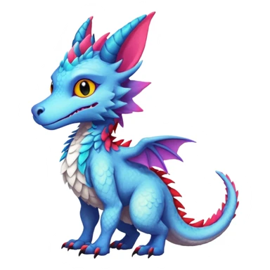 "Dutch Angel Dragon"-Trico-Vernid-Sergal-hybrid-fusion sticker