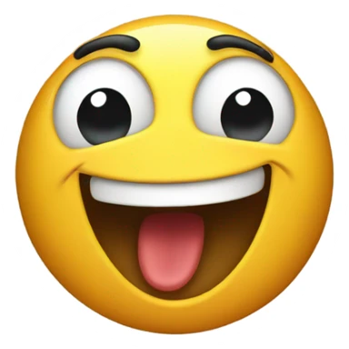 shaking excited smiley sticker