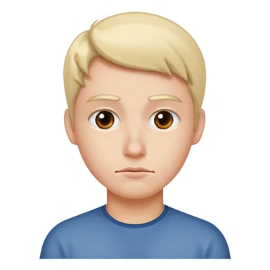 Awkward side eye sticker