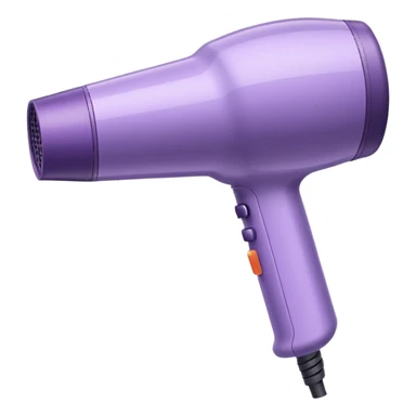 soft lilac Dyson hair dryer sticker
