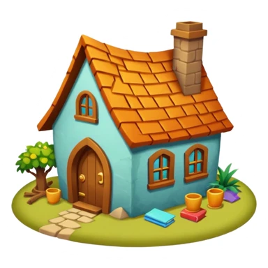 The Weasley’s Burrow sticker