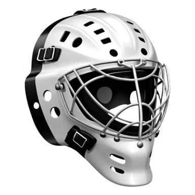 Masque de gardien de hockey sticker