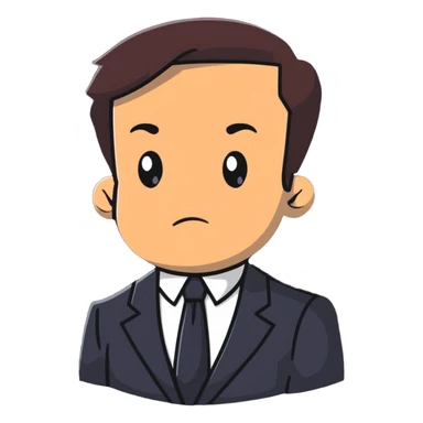 formal monochrome male portrait Tyler the creator  sticker