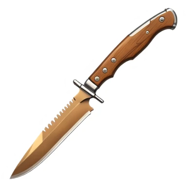 long jungle knife sticker