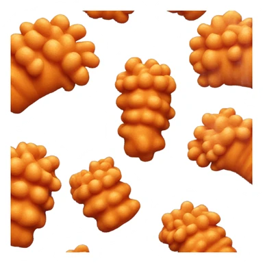 Trump as a Cheeto with hair sticker