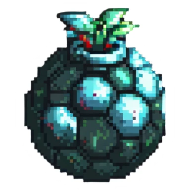 low poly bomb power up item sticker