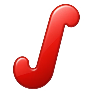 exclamation mark full red no face sticker