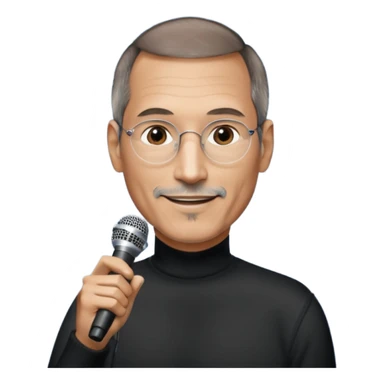 create a founder mode emoji like steve jobs having a 100 executive retreat in the woods

 sticker