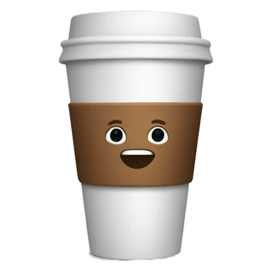 coffee cup to go sticker