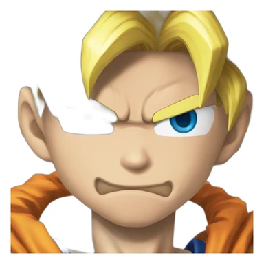 goku sayayin sticker