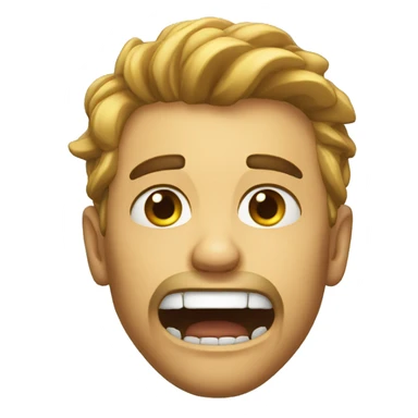 Jaw dropped emoji  sticker