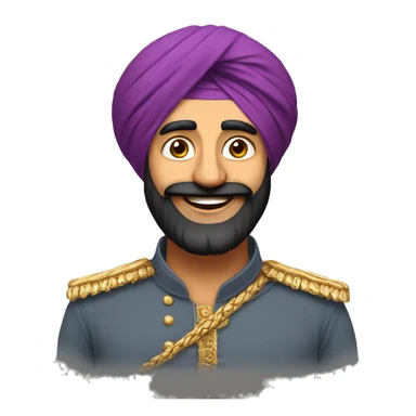 Happy sardar bangra sticker