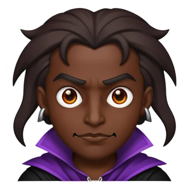 badman villain character sticker