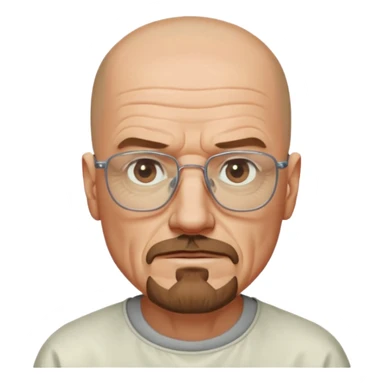 walter white from the breaking bad sticker