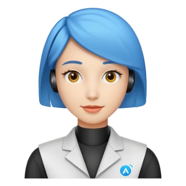 AI assistant for eCommerce (gender-neutral) sticker