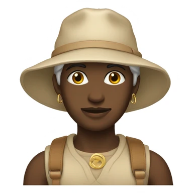 Beige accessories  sticker