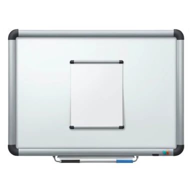 whiteboard in classroom mounted on wall sticker