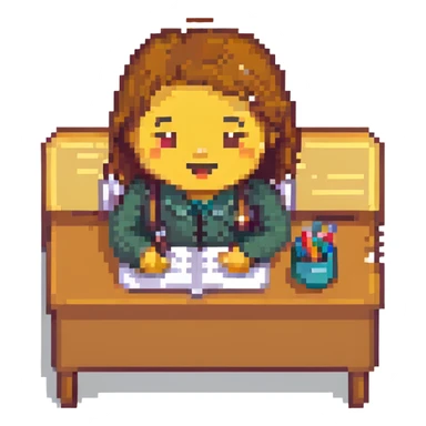 a school emoji sticker