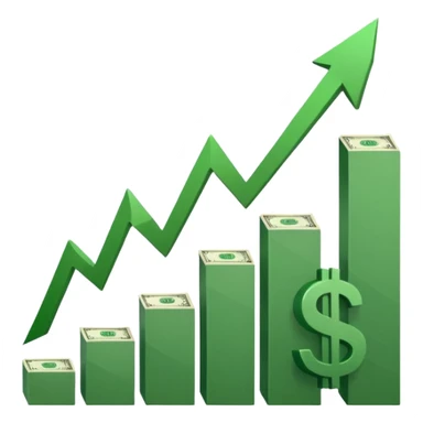 graph high price dollar sticker