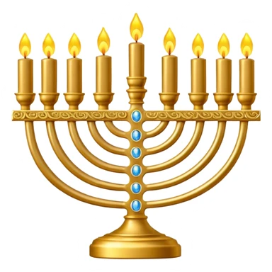 Menorah sticker
