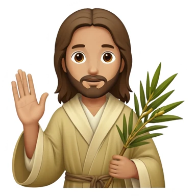 Palm Sunday sticker