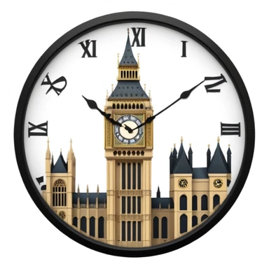 big ben london sticker